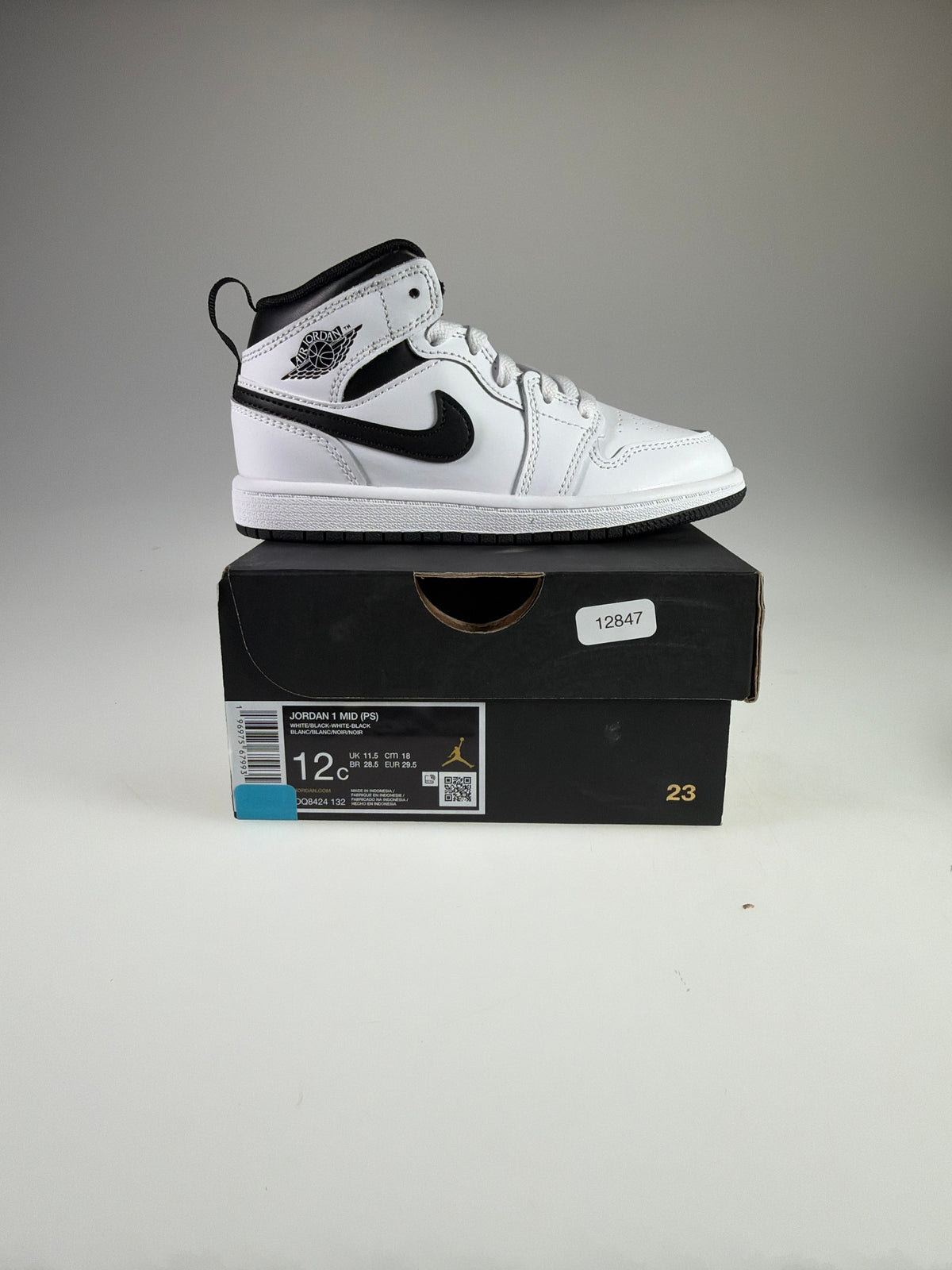 Jordan 1 Mid (PS) - Größe EU 29,5 #12847