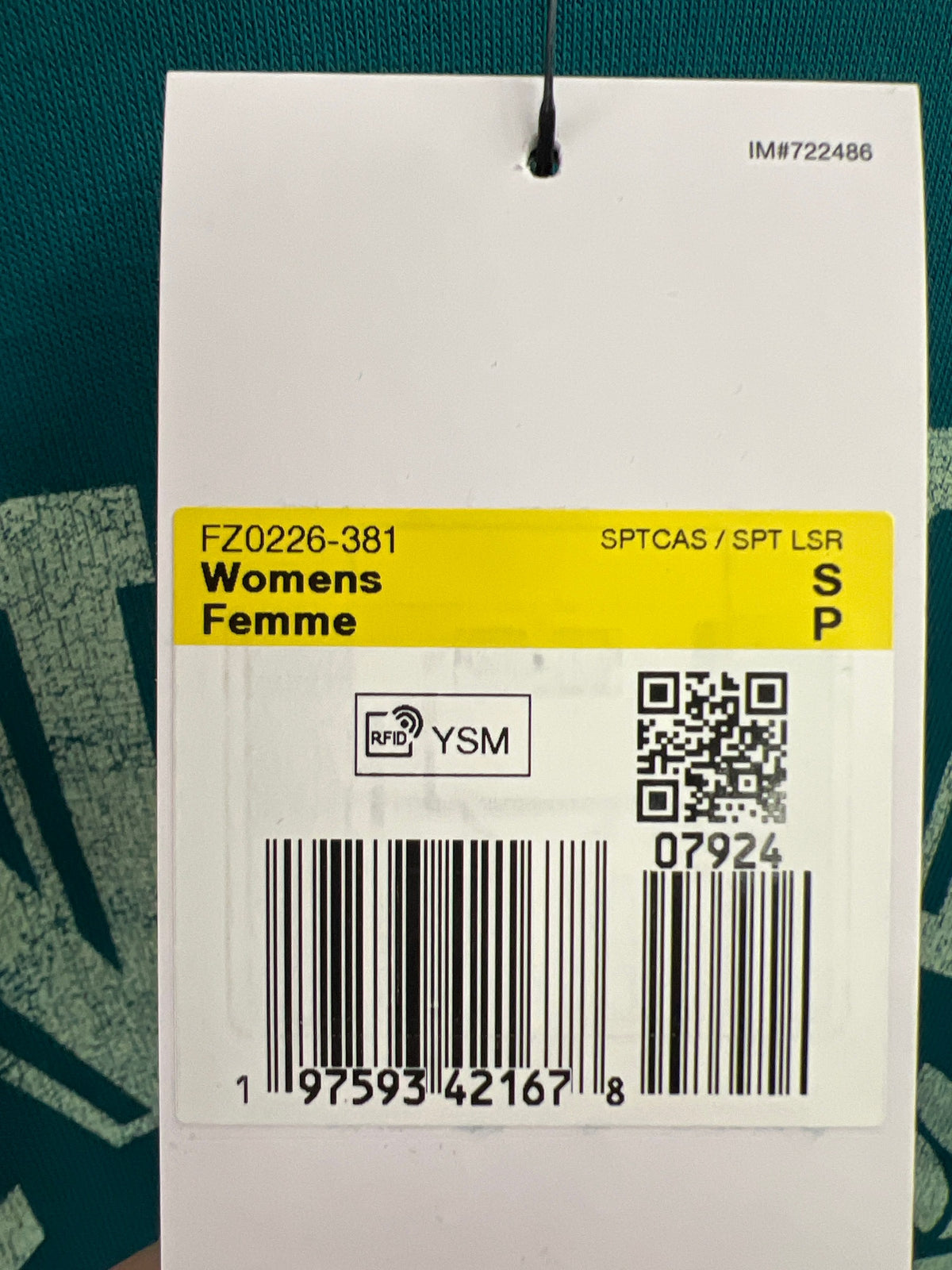 Nike Sportswear Turquoise Fz0226-381 - Größe S #12805