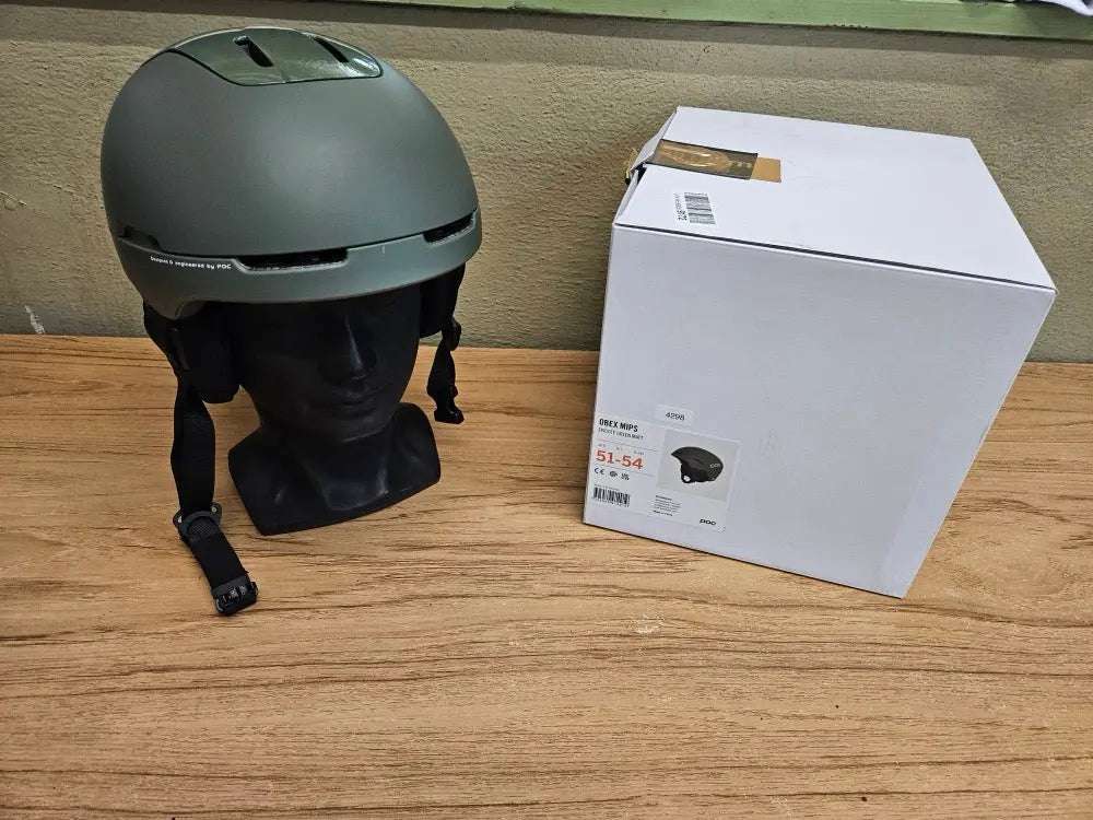 POC Obex Mips Skihelm - Größe 51-54cm #4298 - Black Forest Deals