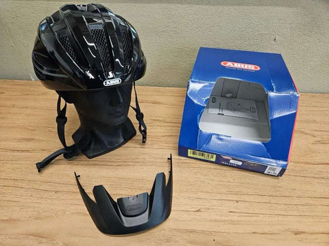 ABUS Macator Fahrradhelm - Größe 52-58cm #4325 - Black Forest Deals