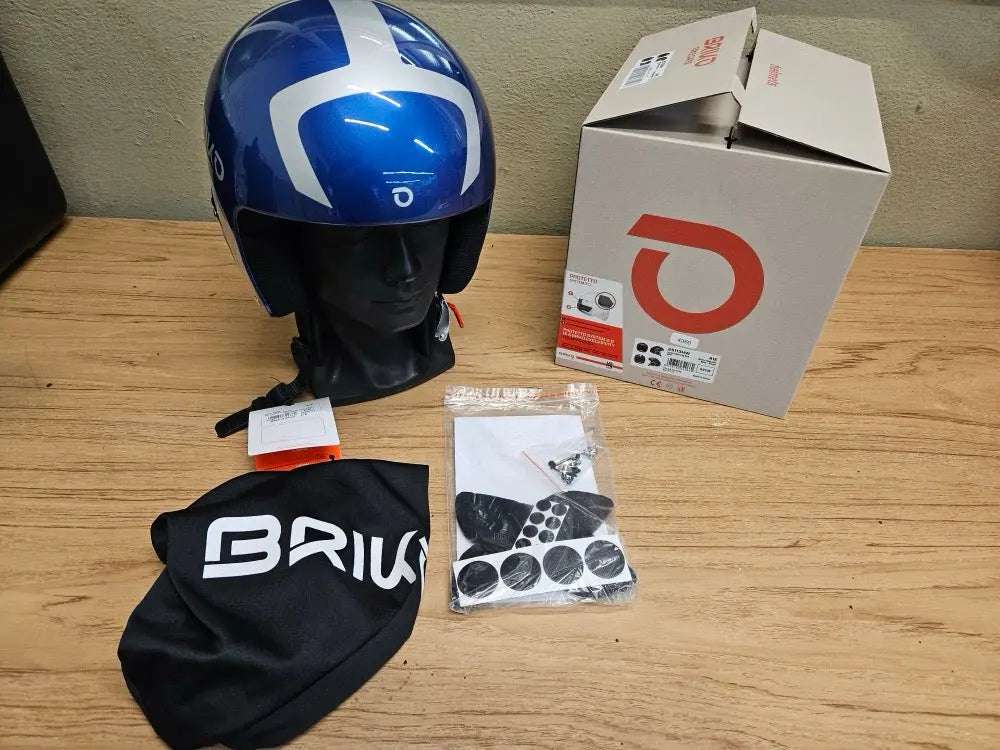 Briko Valcano Skihelm - Größe 52cm #4360 - Black Forest Deals
