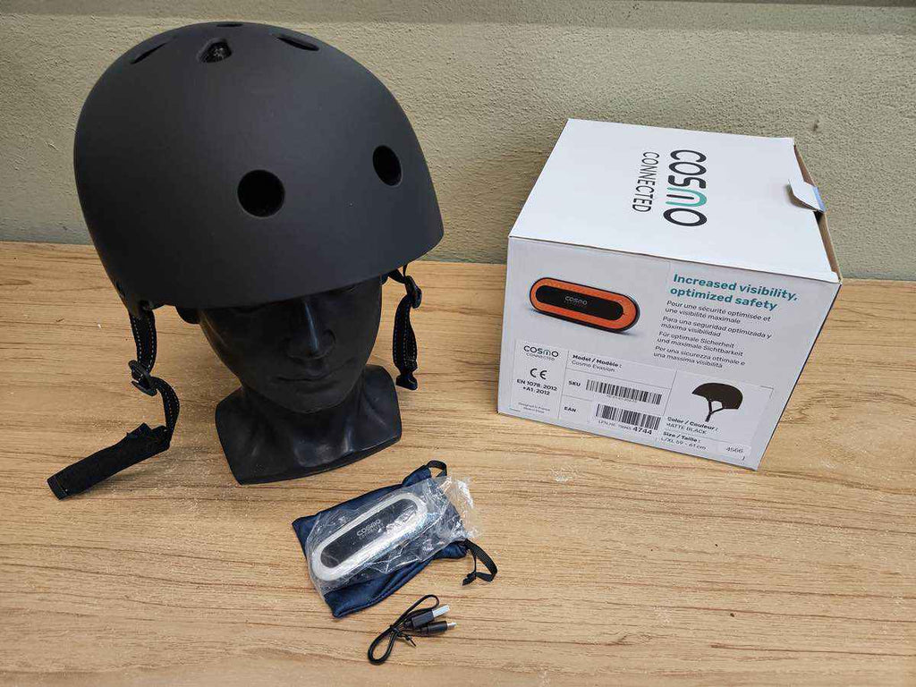 Cosmo Evasion Fahrradhelm - Größe 59-61cm #4566 - Black Forest Deals