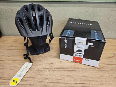 MET Veleno Fahrradhelm - Größe 56-58cm #4677 - Black Forest Deals
