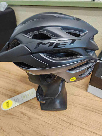 MET Veleno Fahrradhelm - Größe 56-58cm #4677 - Black Forest Deals
