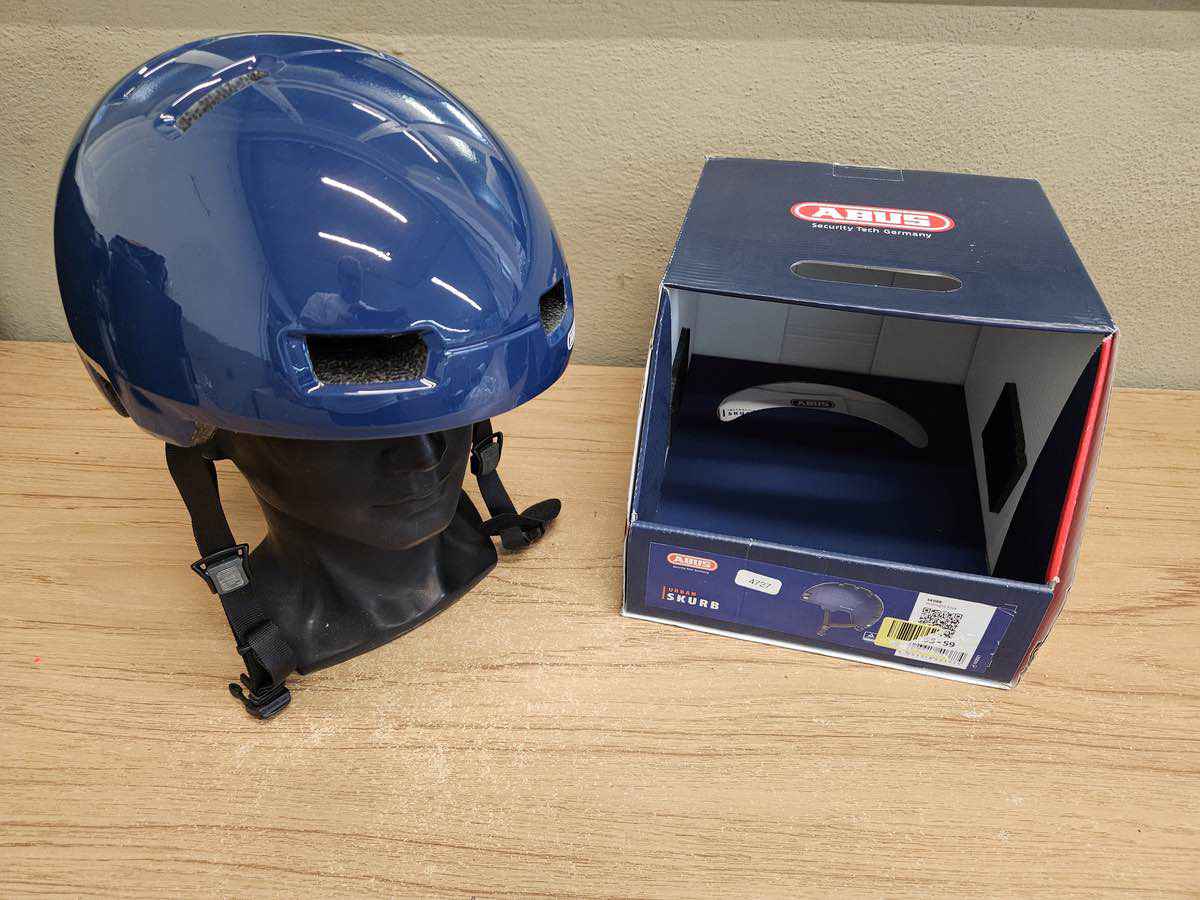 ABUS Skurb Fahrradhelm - Größe 55-59cm #4727 - Black Forest Deals