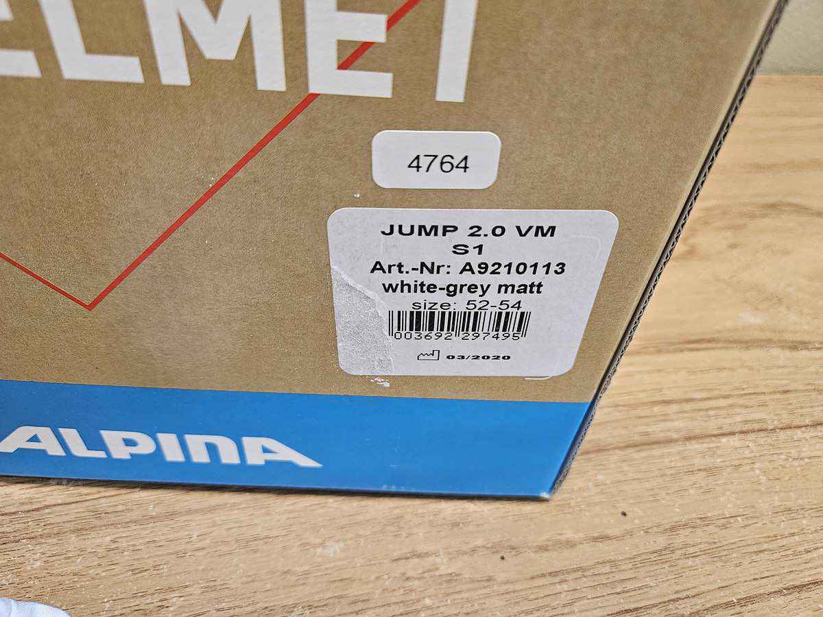 Alpina Jump 2.0 Skihelm - Größe 52-54cm #4764 - Black Forest Deals