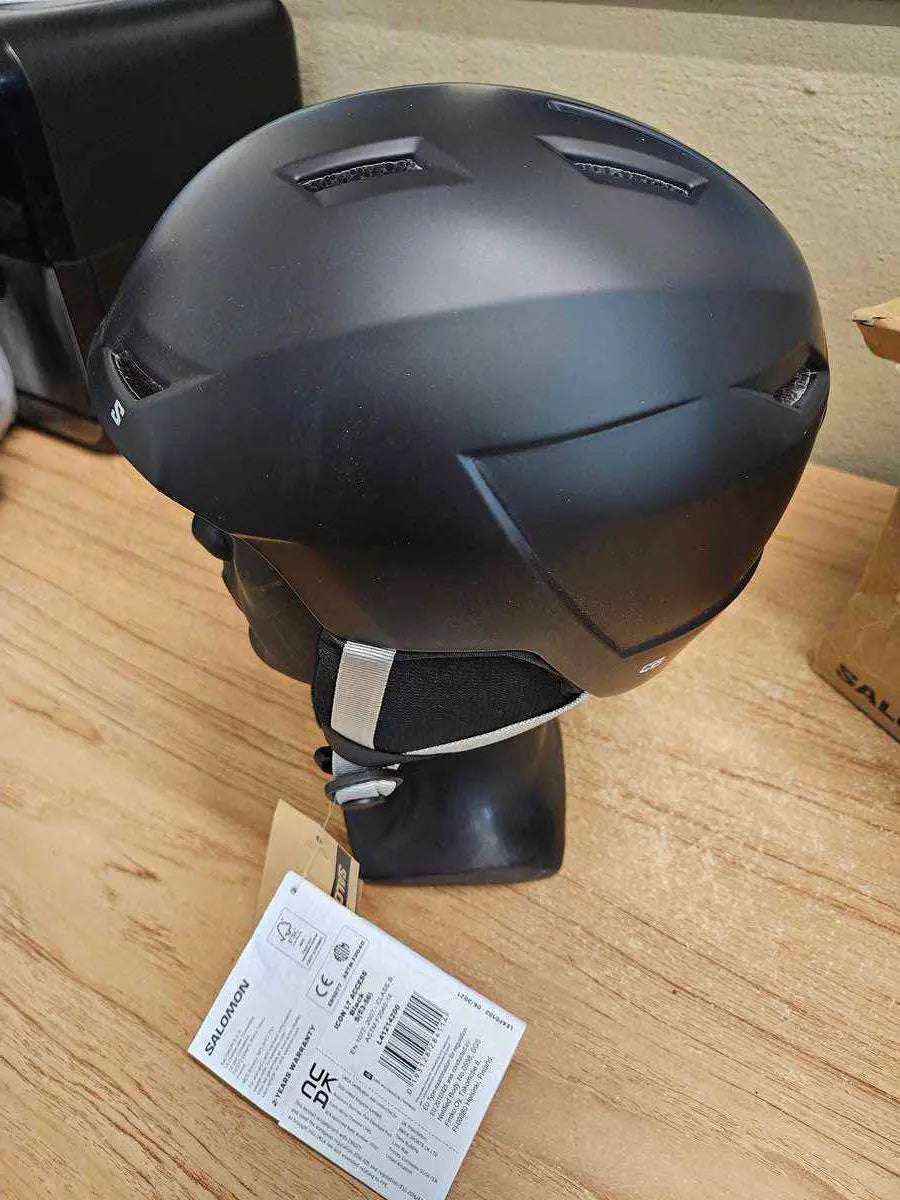 Salomon Icon LT Access Skihelm - Größe 53-56cm #4802 - Black Forest Deals