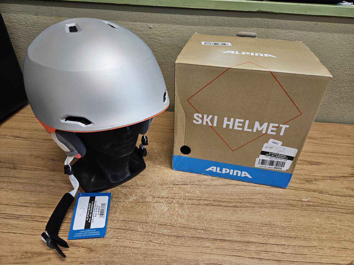 Alpina Maroi Skihelm - Größe 57-61cm #4883 - Black Forest Deals