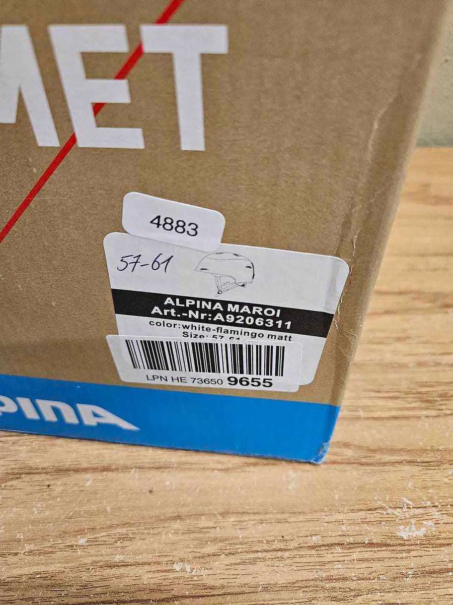 Alpina Maroi Skihelm - Größe 57-61cm #4883 - Black Forest Deals