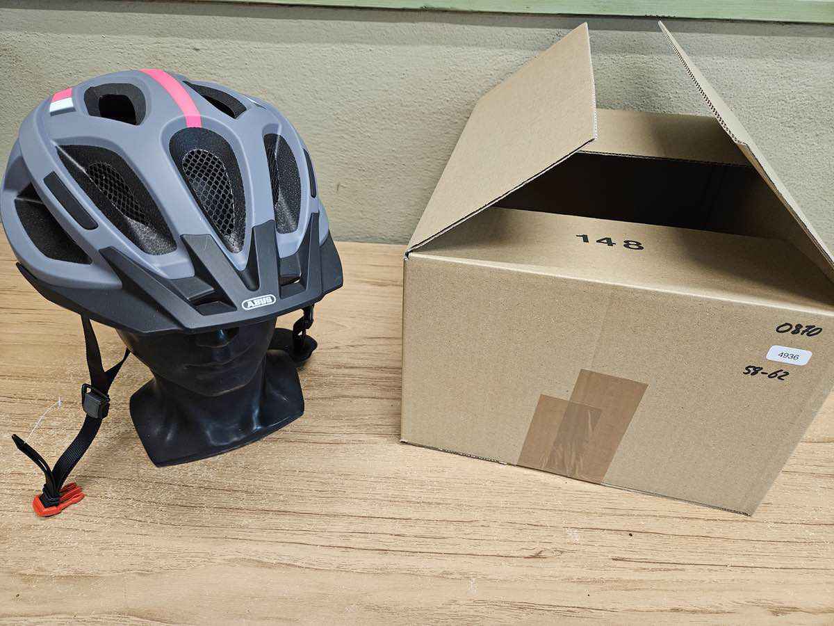 ABUS Stadthelm Aduro 2.0 Fahrradhelm - Größe 58-62cm #4936 - Black Forest Deals