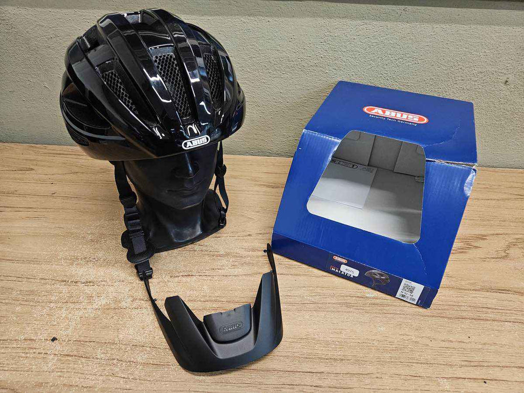 ABUS Macator Fahrradhelm - Größe 52-58cm #4975 - Black Forest Deals