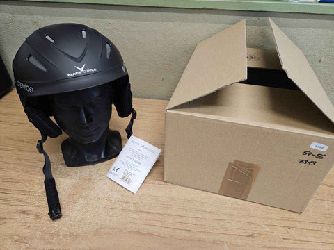 Black Crevice Ischgl Skihelm - Größe 54-56cm #5188 Black Forest Deals