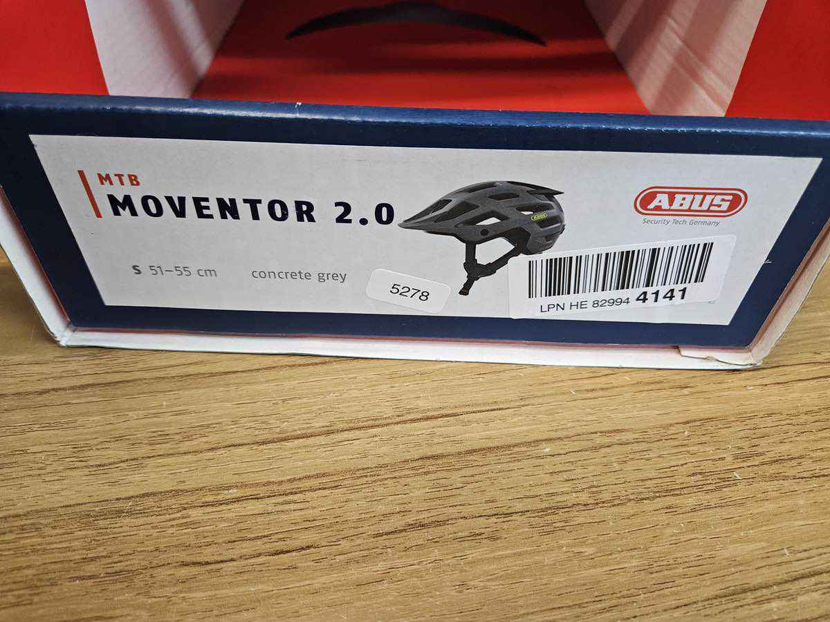 ABUS Moventor 2.0 Fahrradhelm - Größe 51-55cm #5278 Black Forest Deals