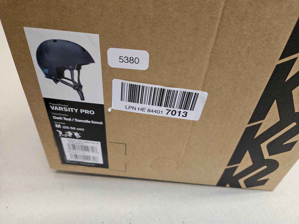 K2 Varsity Pro Helm - Größe 55-58cm #5380 K2