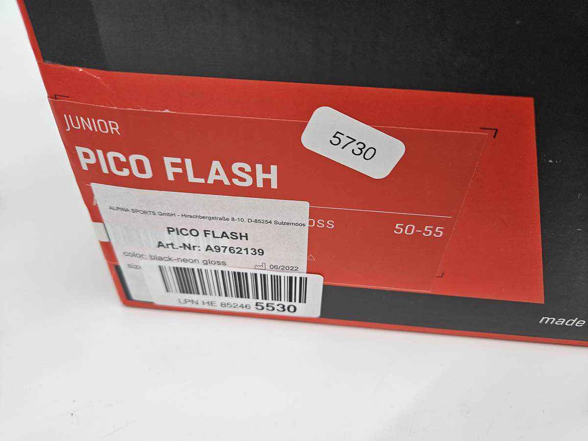 Alpina Pico Flash Fahrradhelm - Größe 50-55cm #5730 alpina