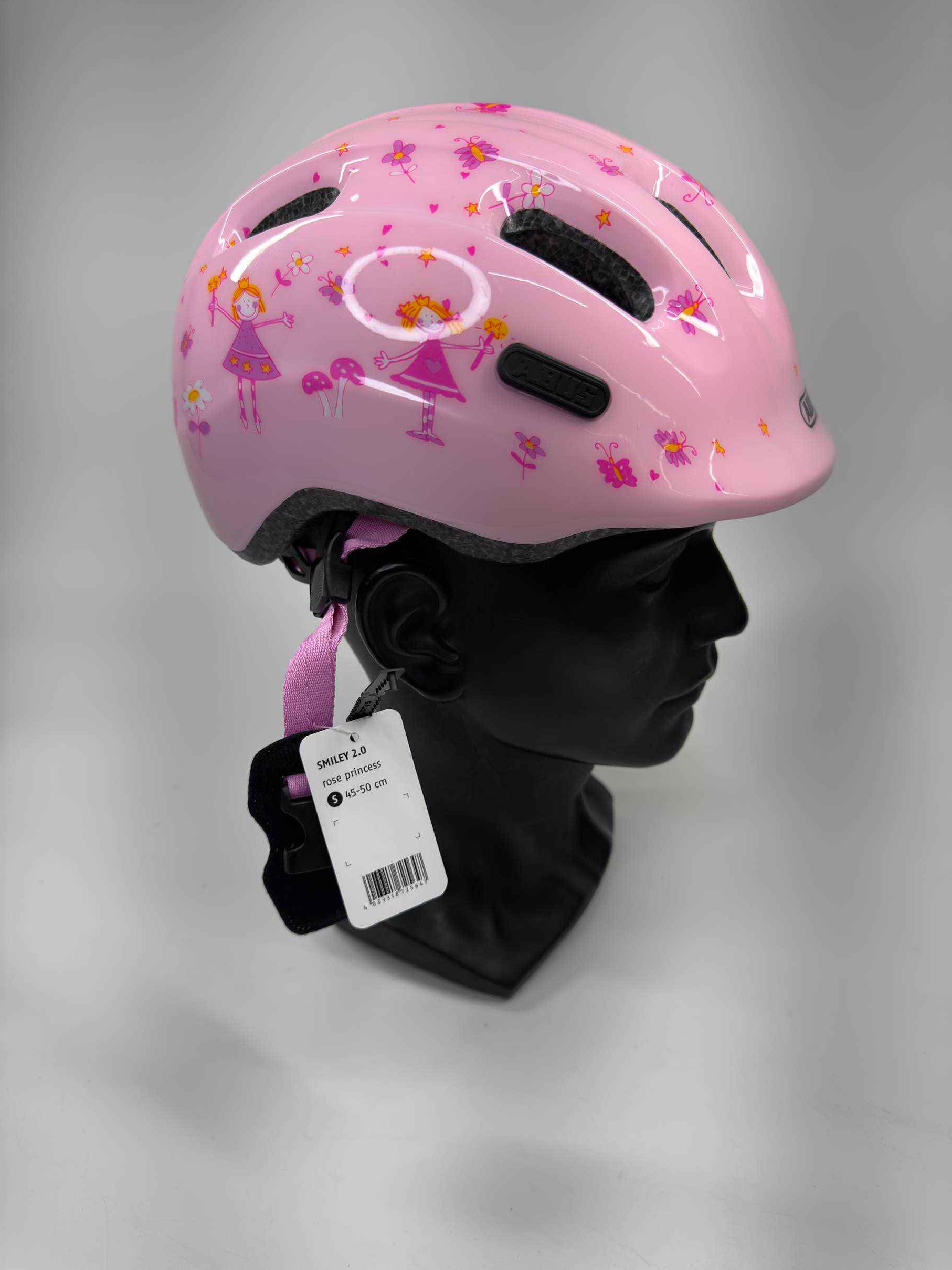 ABUS Smiley 2.0 Fahrradhelm - Größe 45-50cm #7606