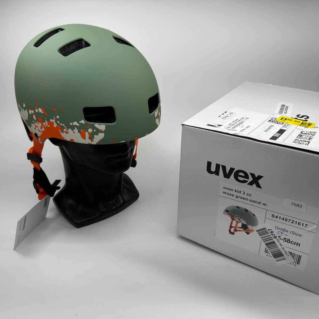 uvex kid 3 cc Fahrradhelm - Größe 55-58cm #7583