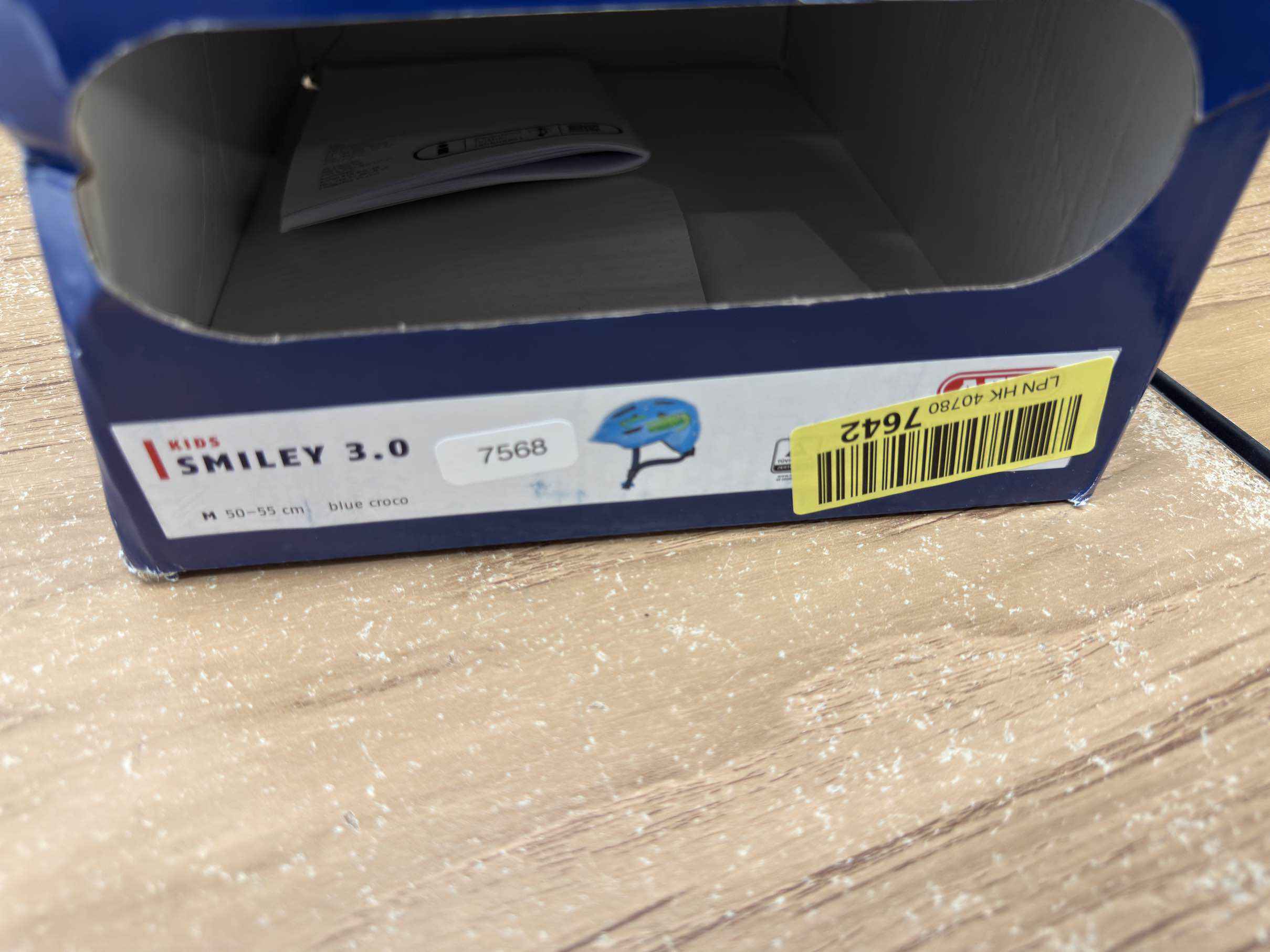 Abus Smiley 3.0 Fahrradhelm - Größe 50-55cm #7568