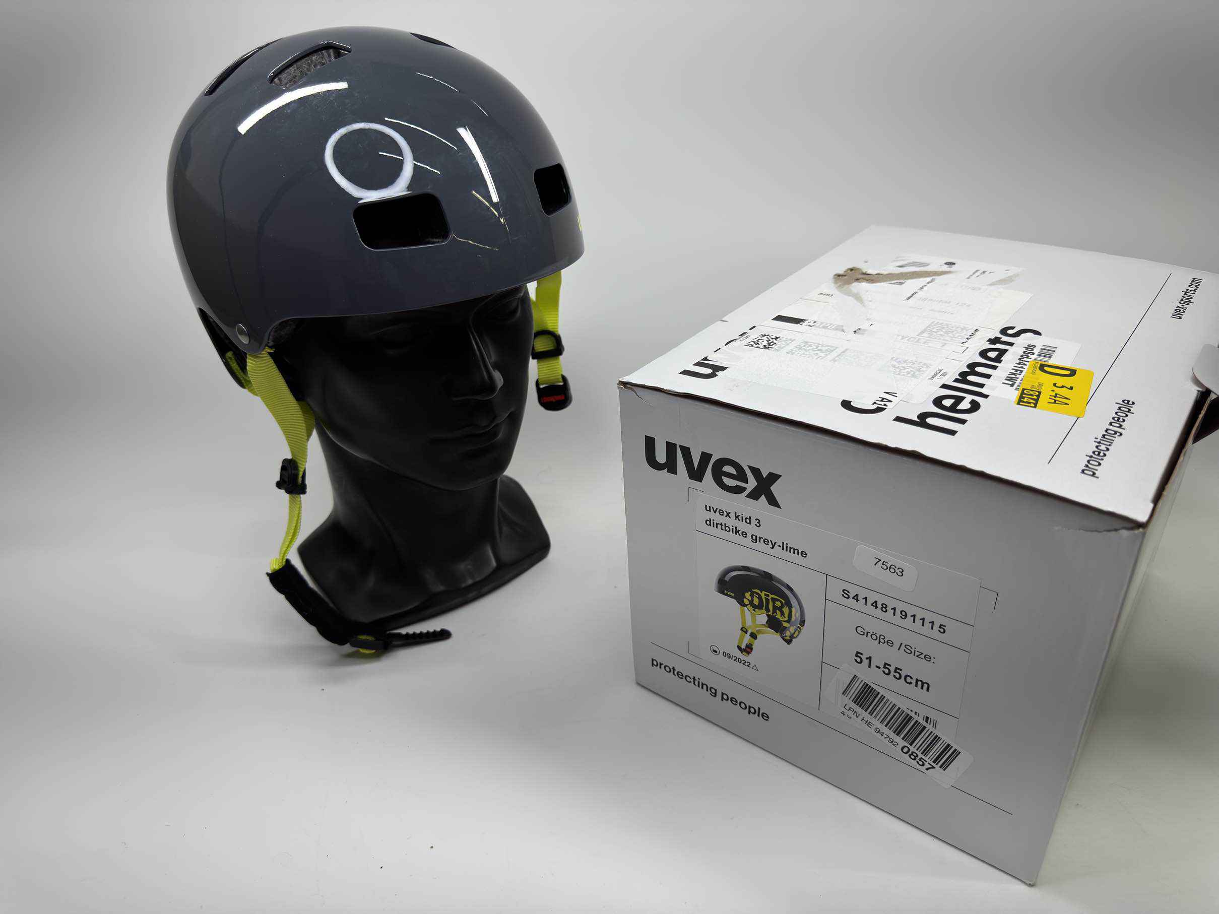 Uvex Kid 3 Fahrradhelm - Größe 51-55cm #7563
