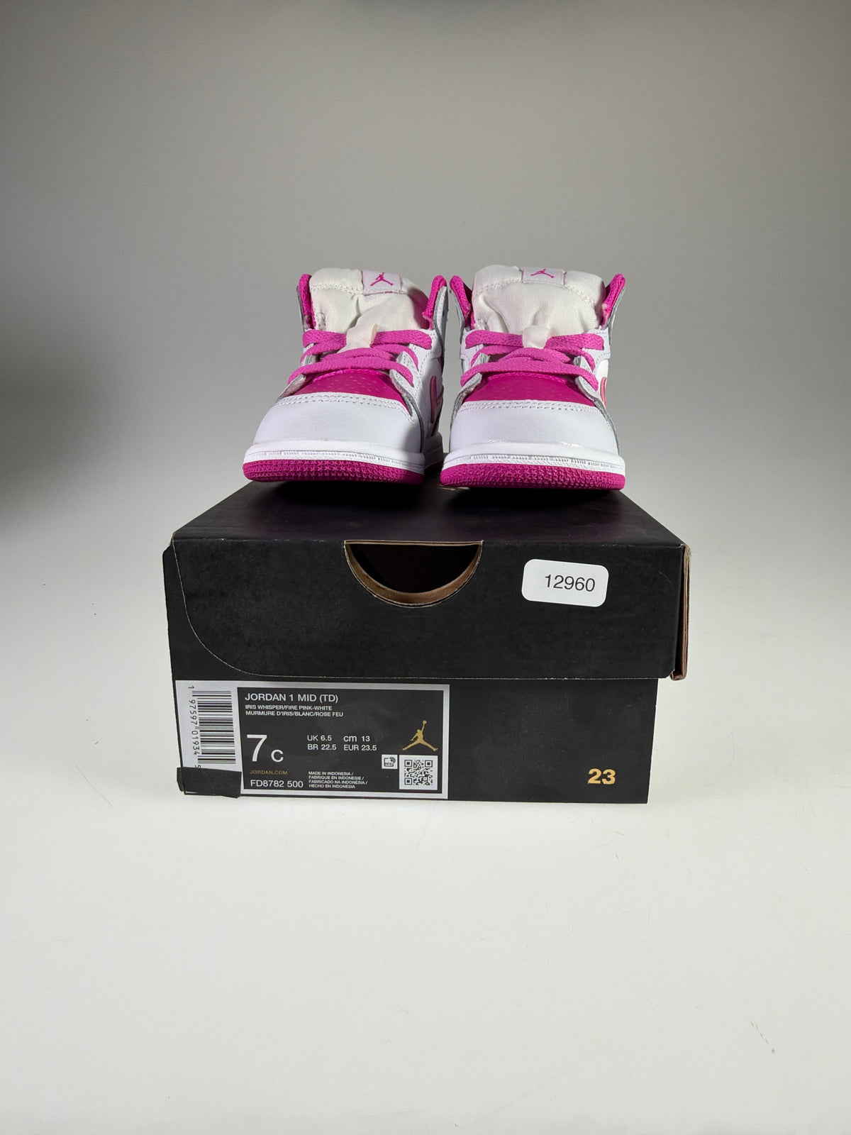 Jordan 1 Mid (TD) - Größe EU 23,5 #12960