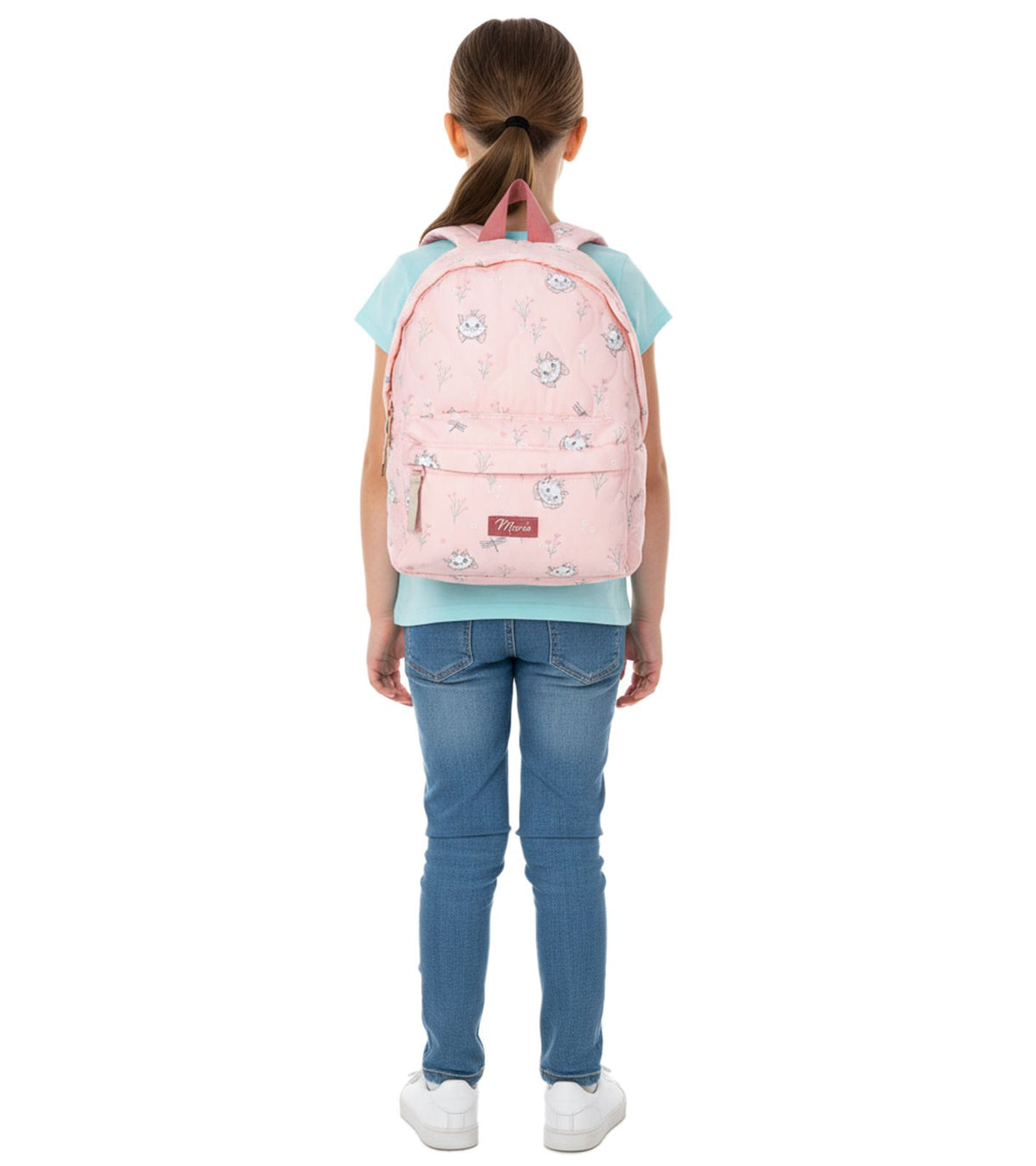 Disney Marie Kindergarten-Rucksack mit 8 Liter Volumen am Kind
