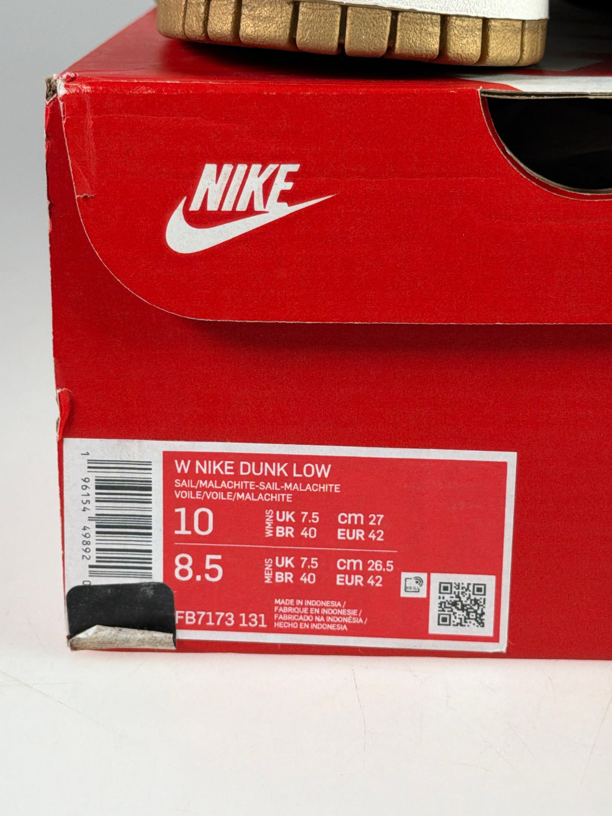 Nike Dunk Low - Größe EU 42 #12937