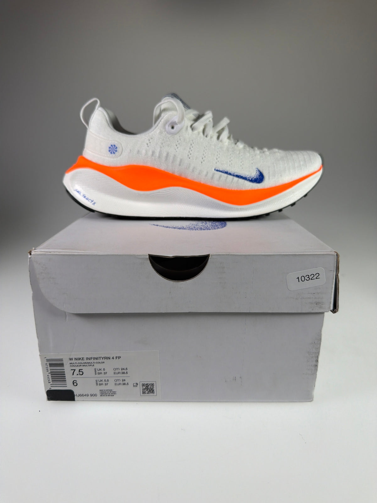 W NIKE INFINITYRN 4 FP - Größe 38.5 #10322