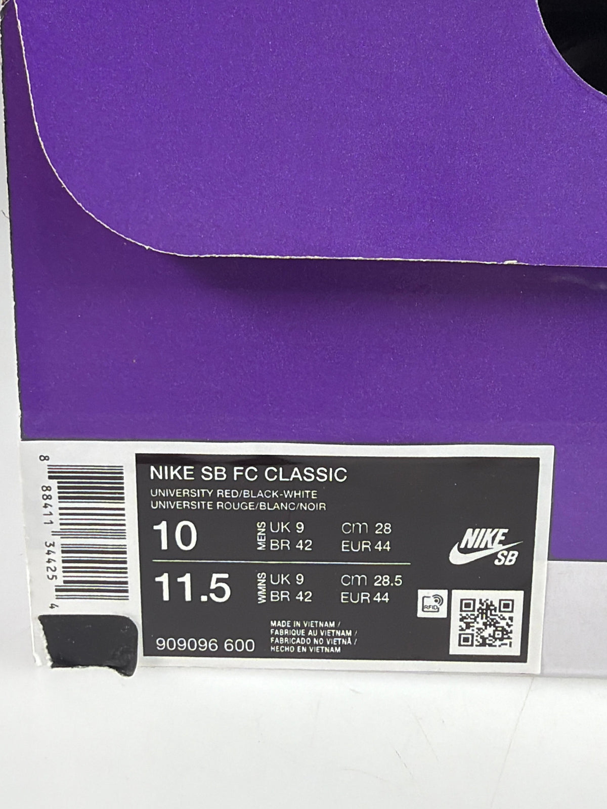 NIKE SB FC CLASSIC - Größe 44 #13017