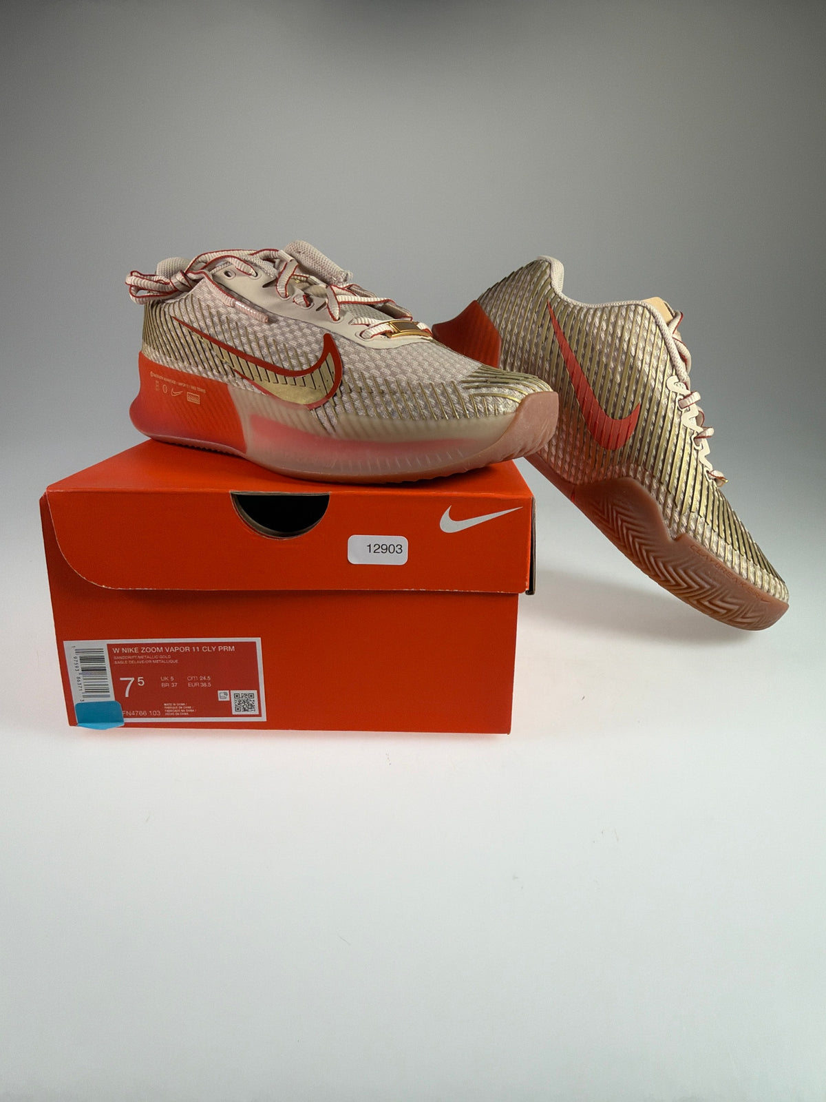 Nike Zoom Vapor 11 Cly PRM - Größe EU 38,5 #12903