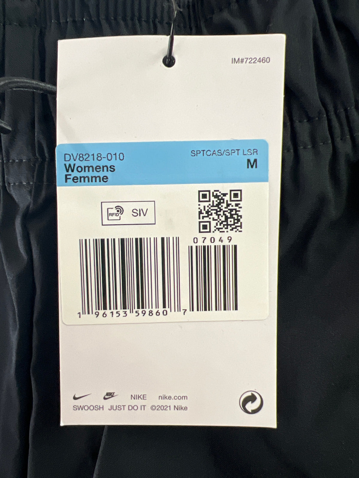 Nike Ruched Woven Pants Dv8218-010 - Größe M #12808