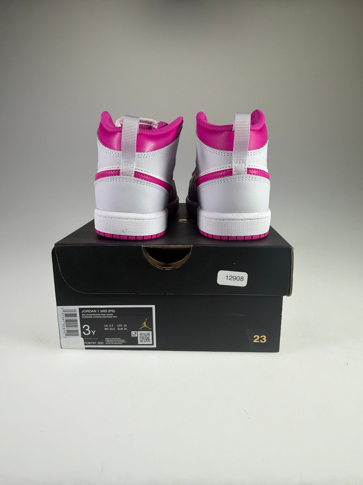 Jordan 1 Mid (PS) - Größe EU 35 #12908