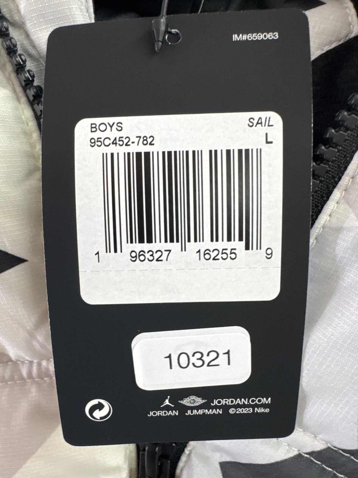 Jordan JDB AOP ESSENTIAL PUFFER - Größe L #10321