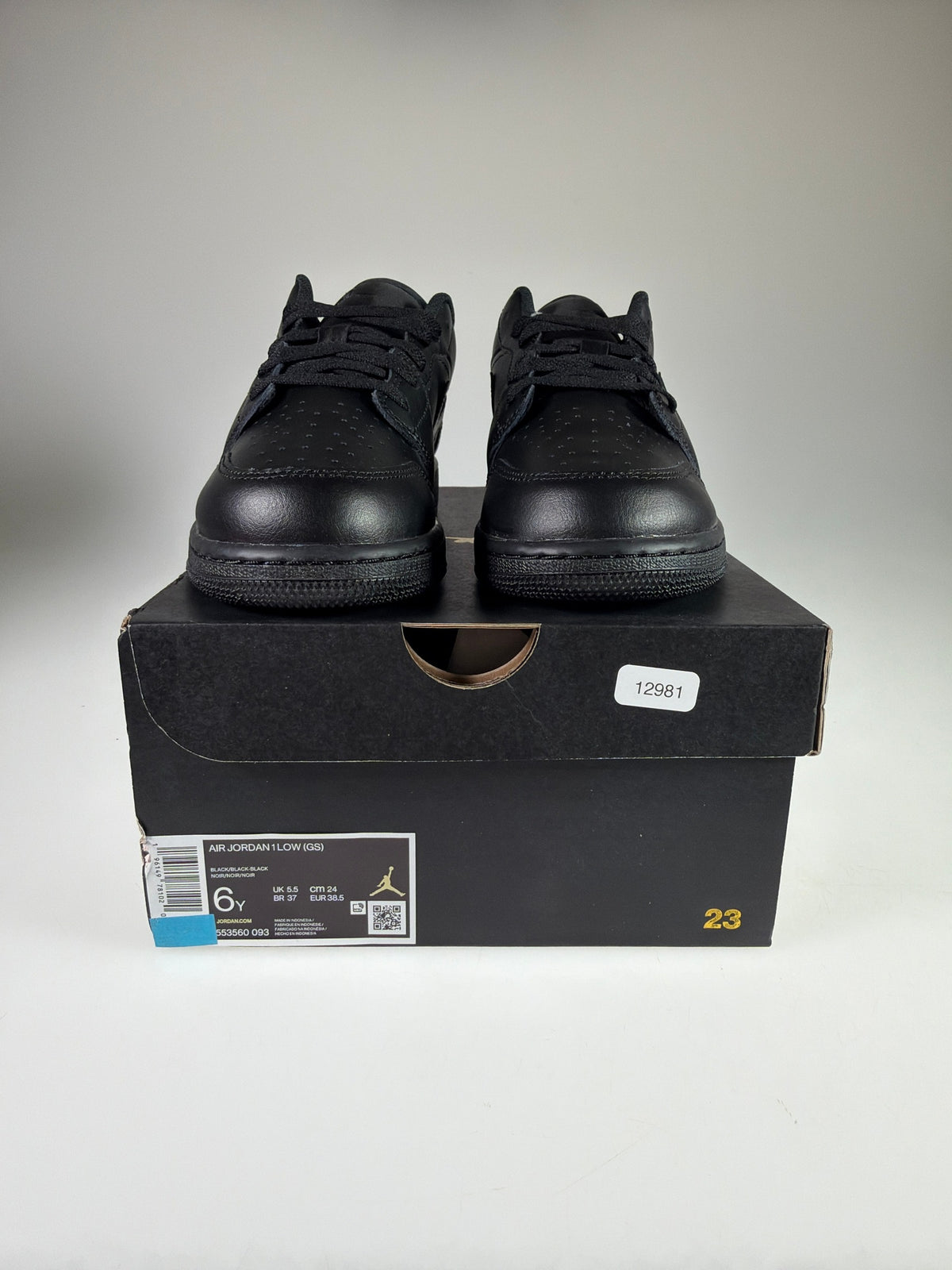 Air Jordan 1 Low (GS) - Größe EU 38,5 #12981