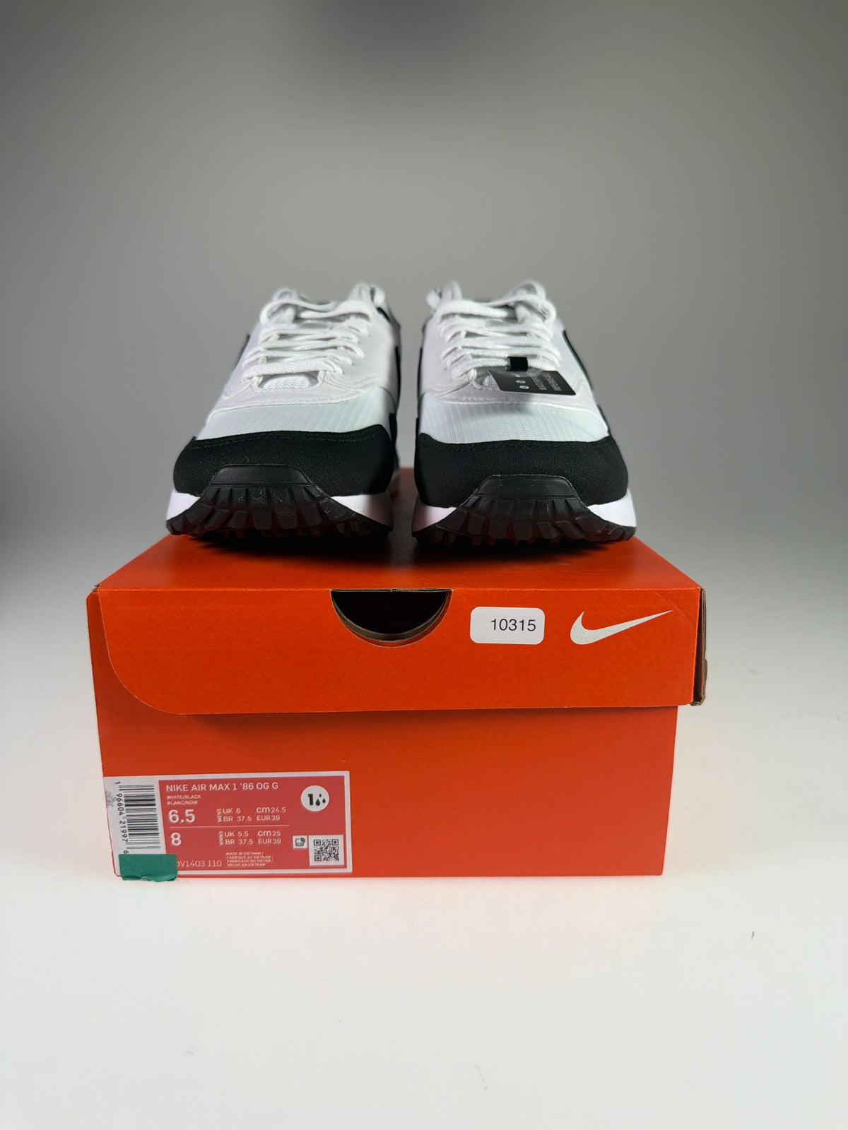 NIKE AIR MAX 1 '86 OG G - Größe 39 #10315