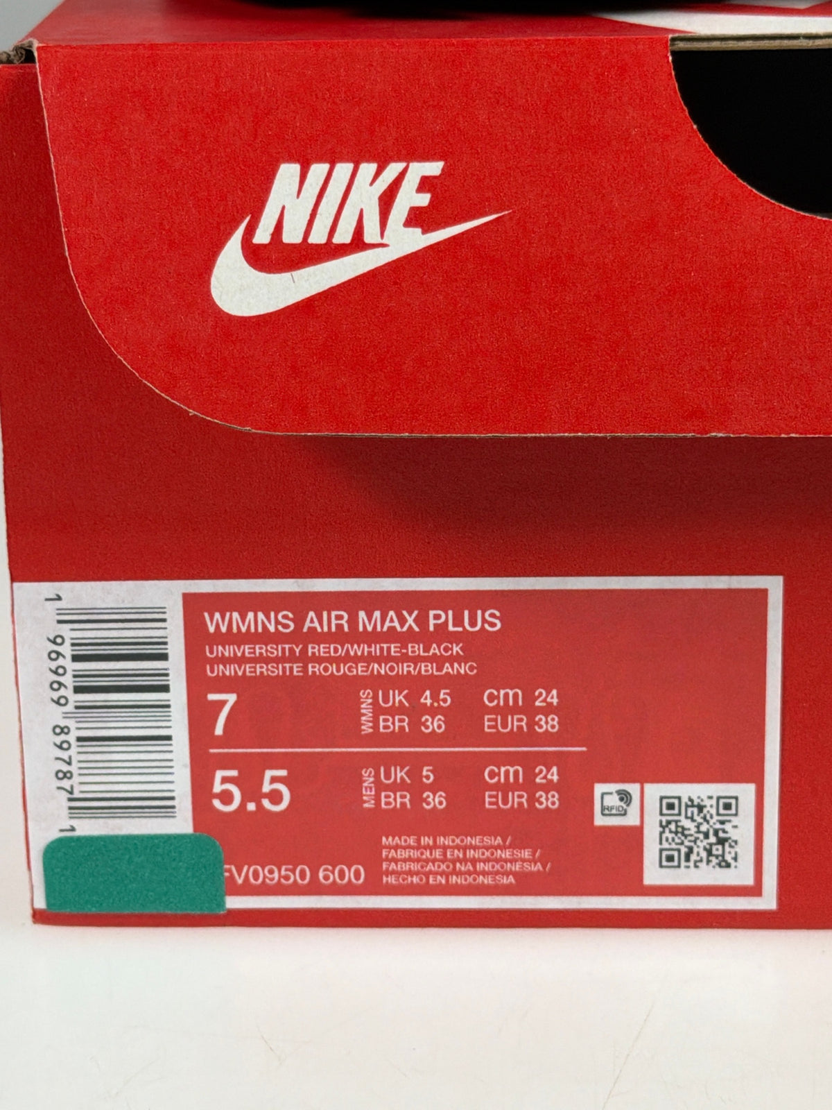 Nike Air Max Plus Damen - Größe EU 38 #12973