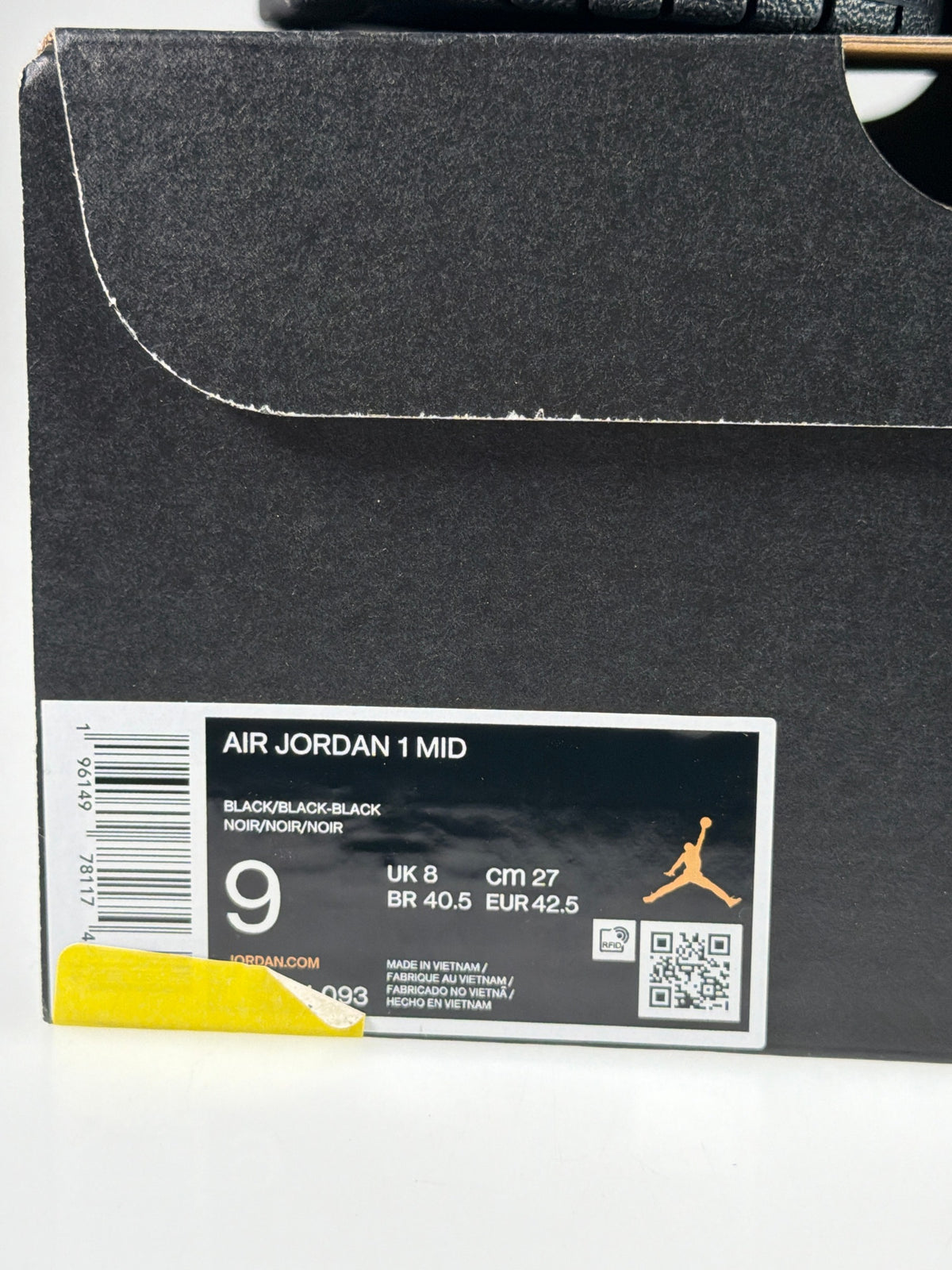 Air Jordan 1 Mid - Größe EU 42,5 #12972