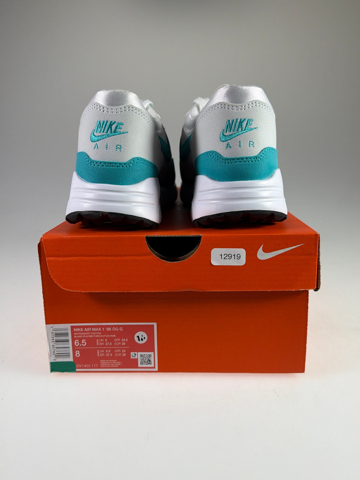 Nike Air Max 1 '86 OG G - Größe EU 39 #12919