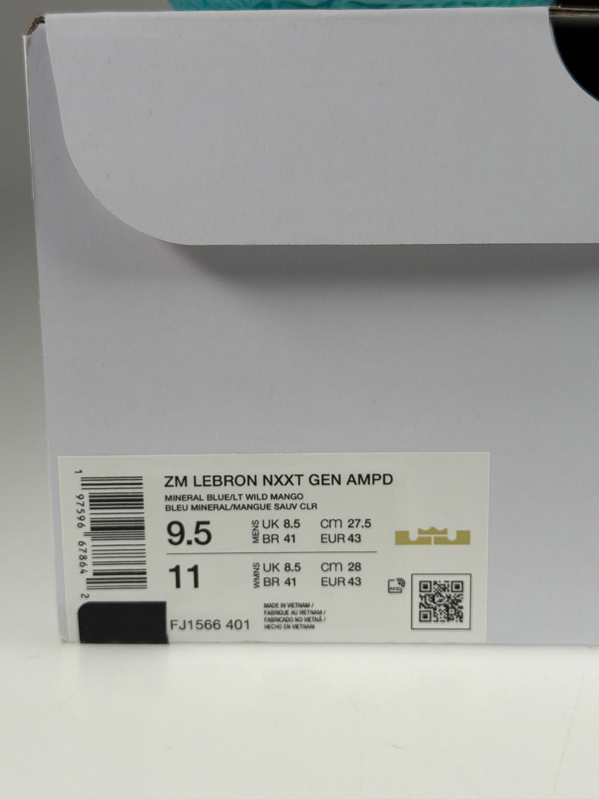 ZM LEBRON NXXT GEN AMPD - Größe 43 #10318