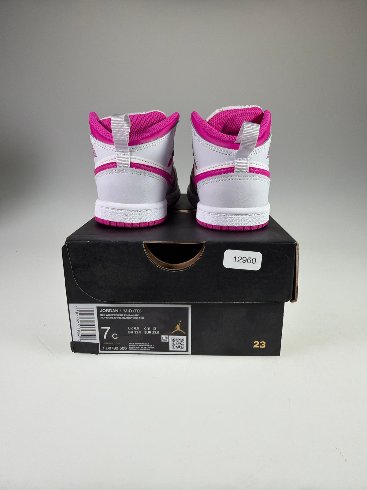 Jordan 1 Mid (TD) - Größe EU 23,5 #12960