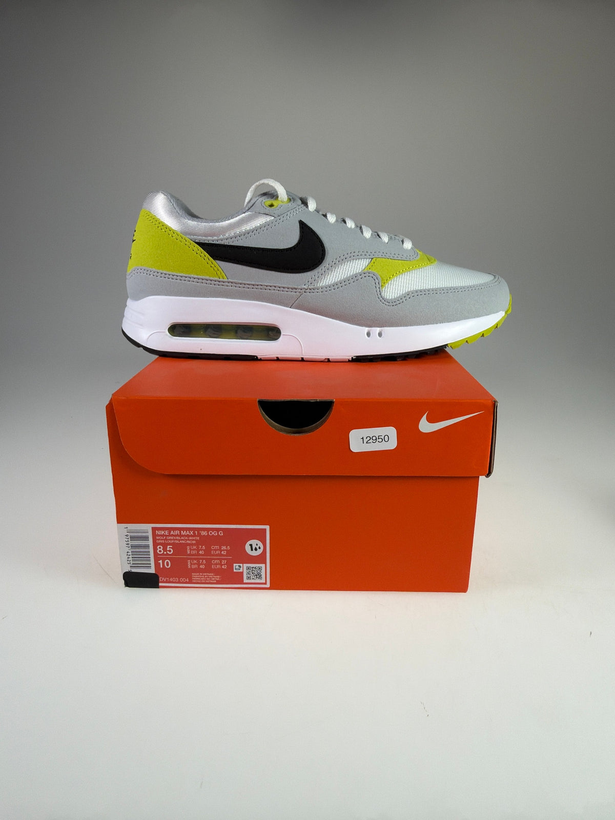 Nike Air Max 1 '86 OG G - Größe EU 42 #12905