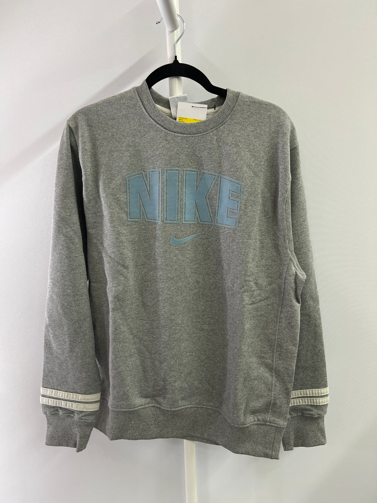 Nike Fleece Sweatshirt Grey Fd0482-063 - Größe S #12796