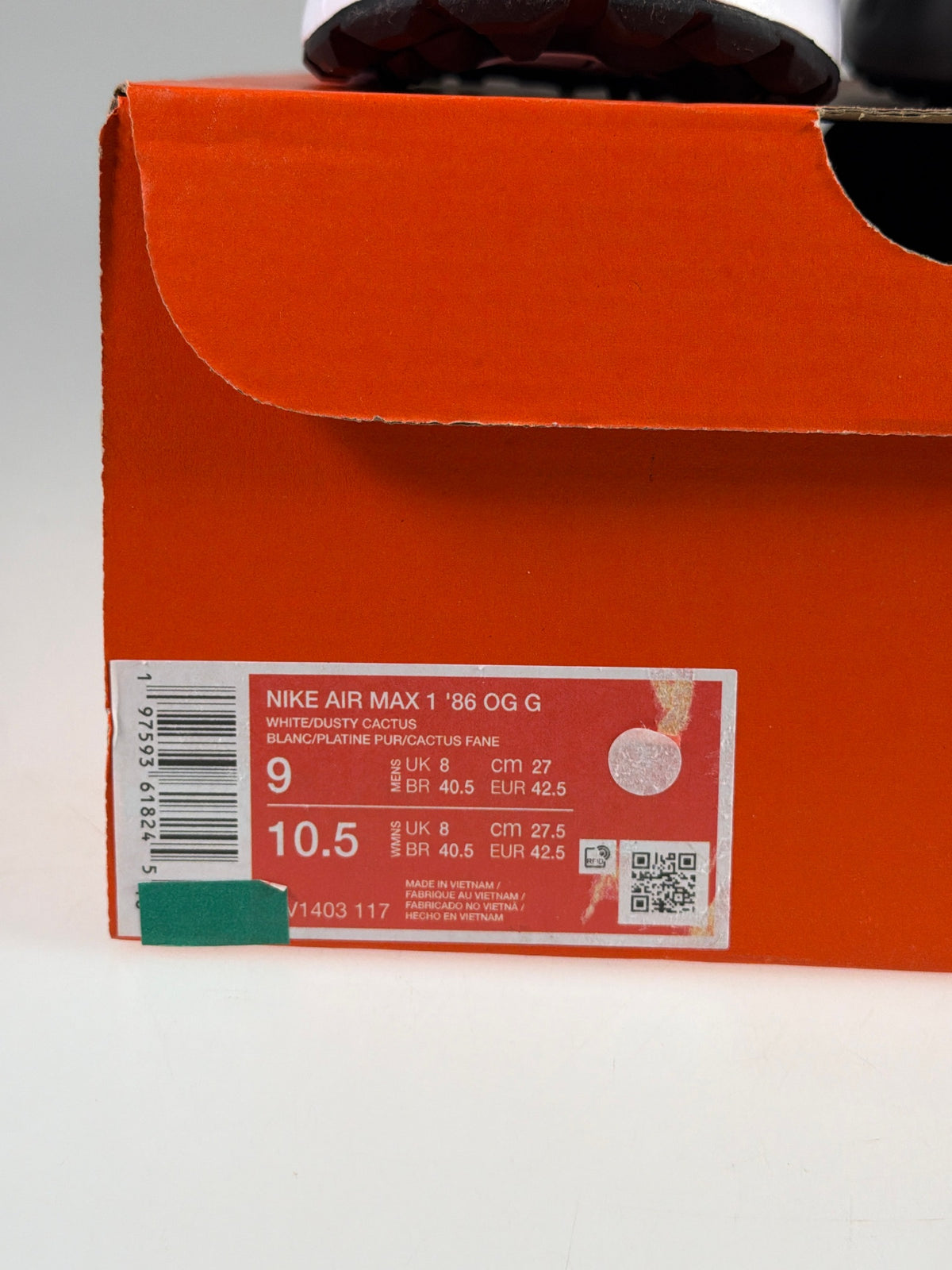 Nike Air Max 1 '86 OG G - Größe EU 42,5 #12916