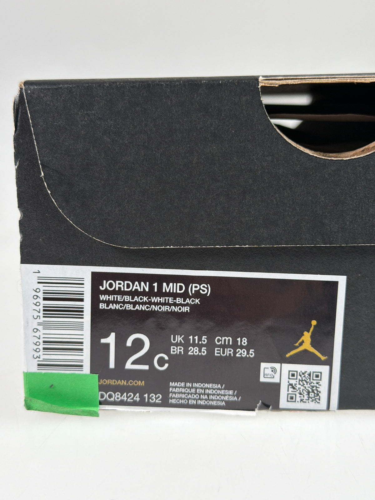 JORDAN 1 MID (PS) - Größe 29.5 #10319