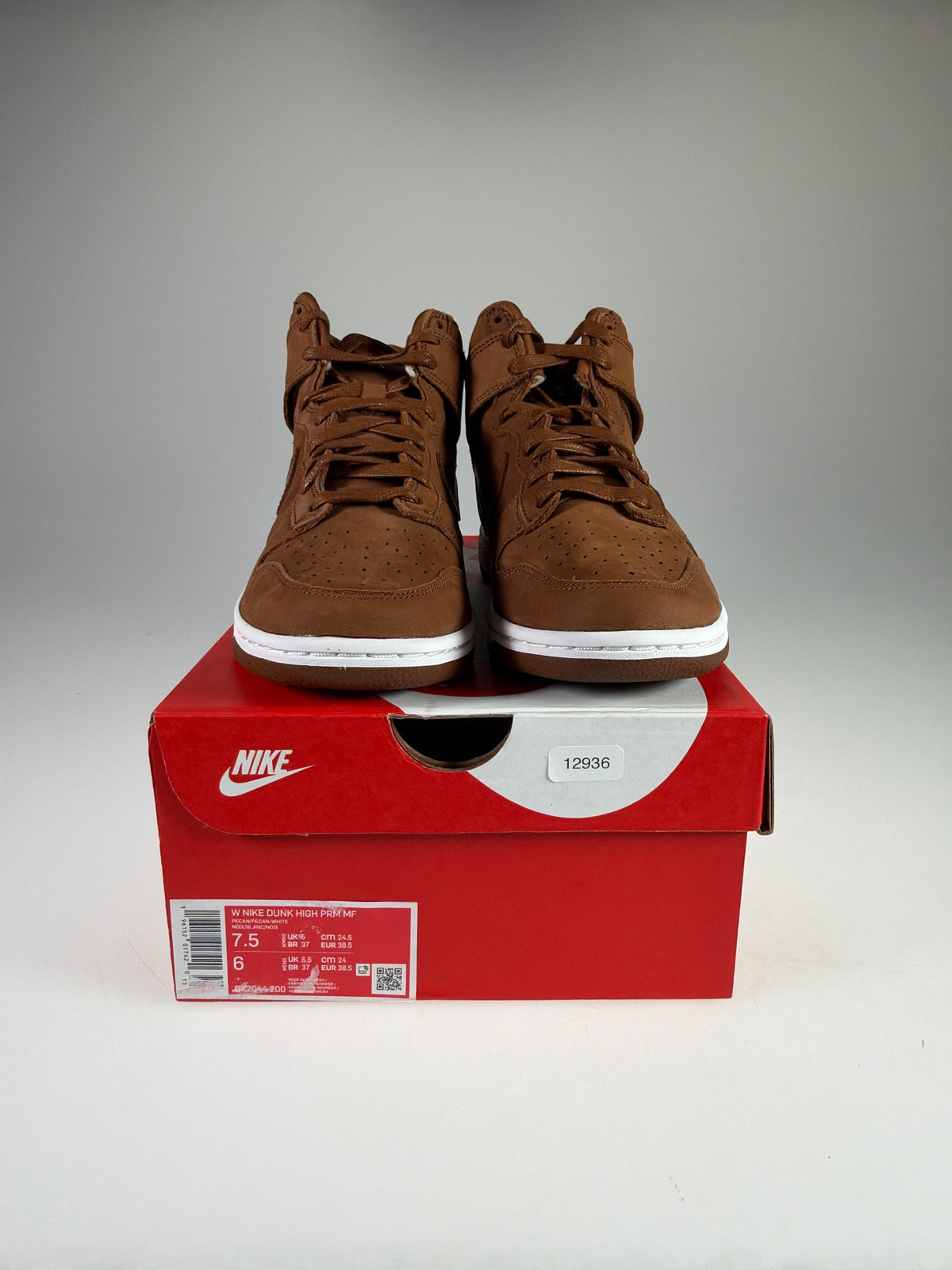 Nike Dunk High PRM Mf (W) - Größe EU 38,5 #12936