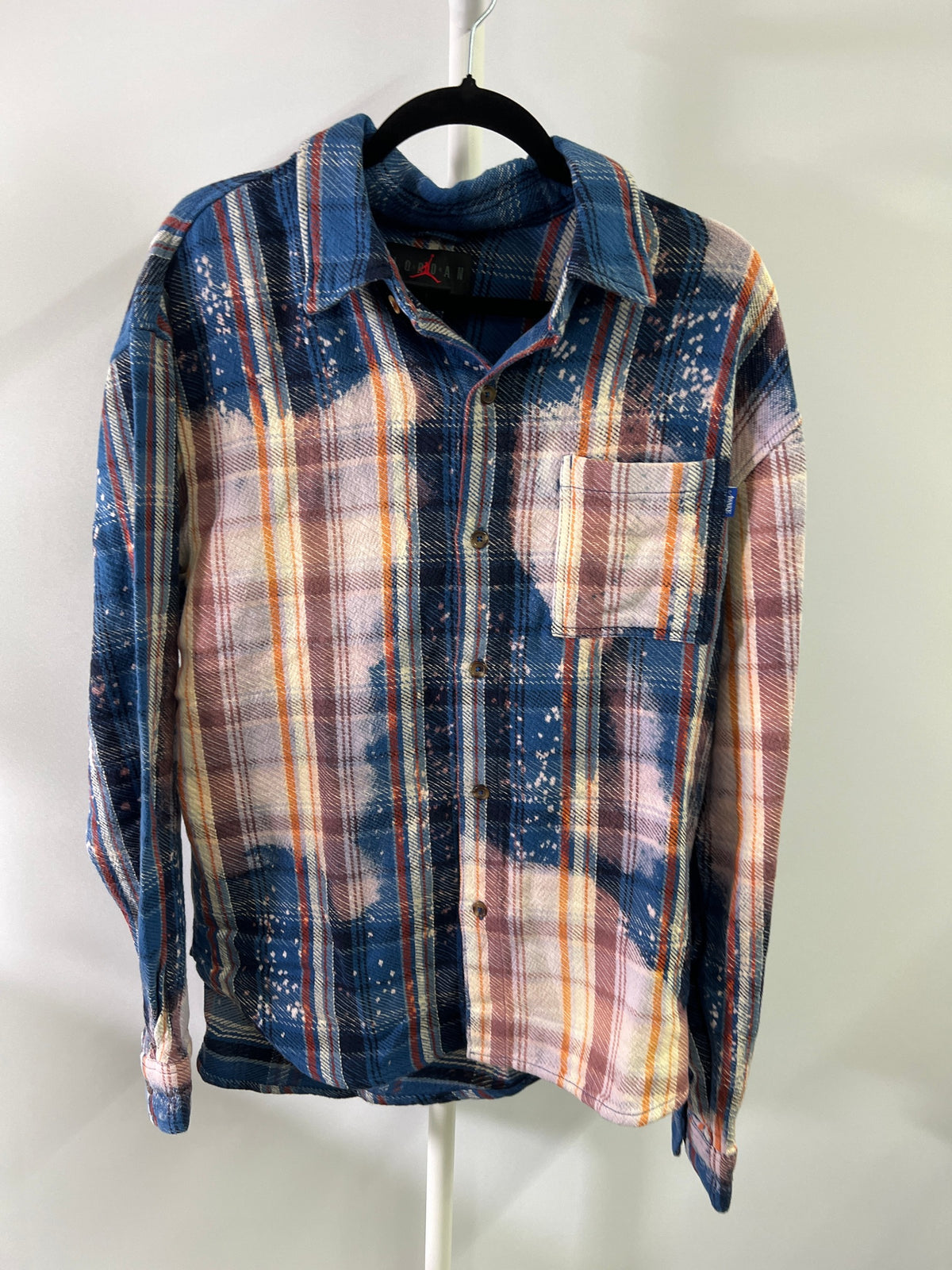 Jordan Flannel Shirt Fq5453 498 - Größe S #12790