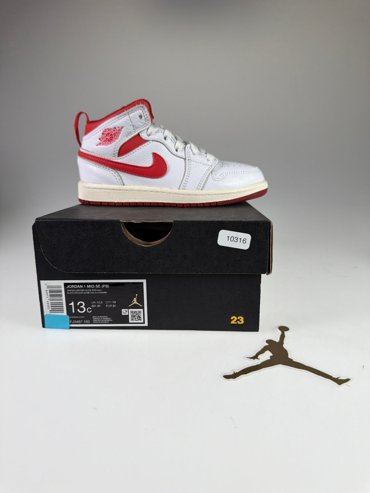 JORDAN 1 MID SE (PS) - Größe 31 #10316
