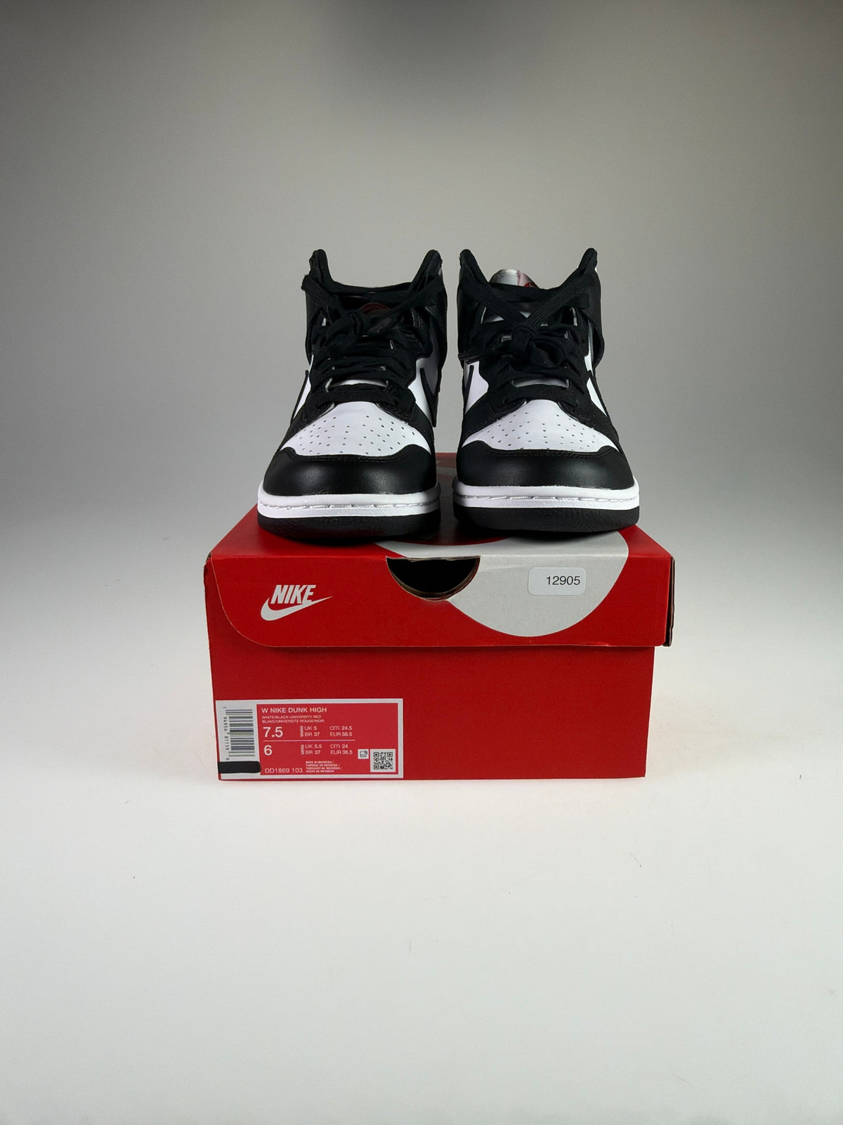 Nike Dunk High - Größe EU 38,5 #12875