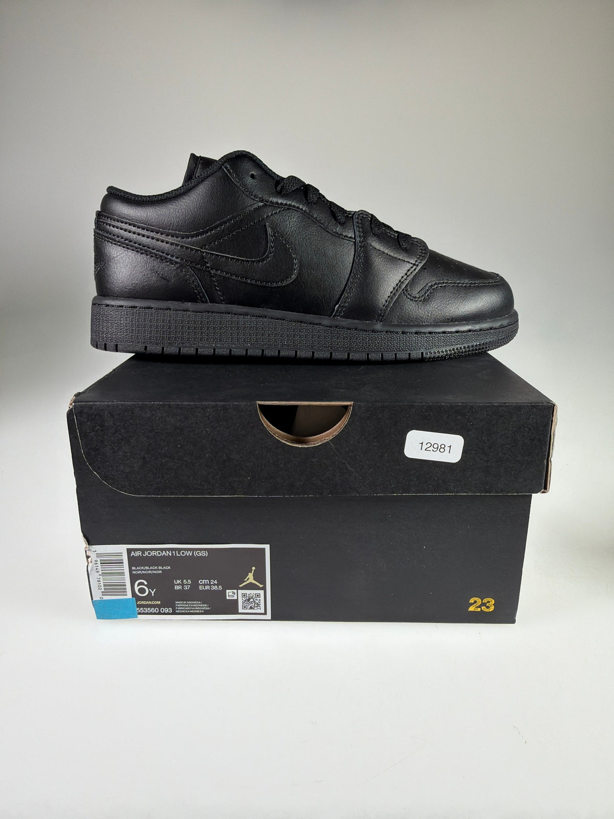 Air Jordan 1 Low (GS) - Größe EU 38,5 #12981