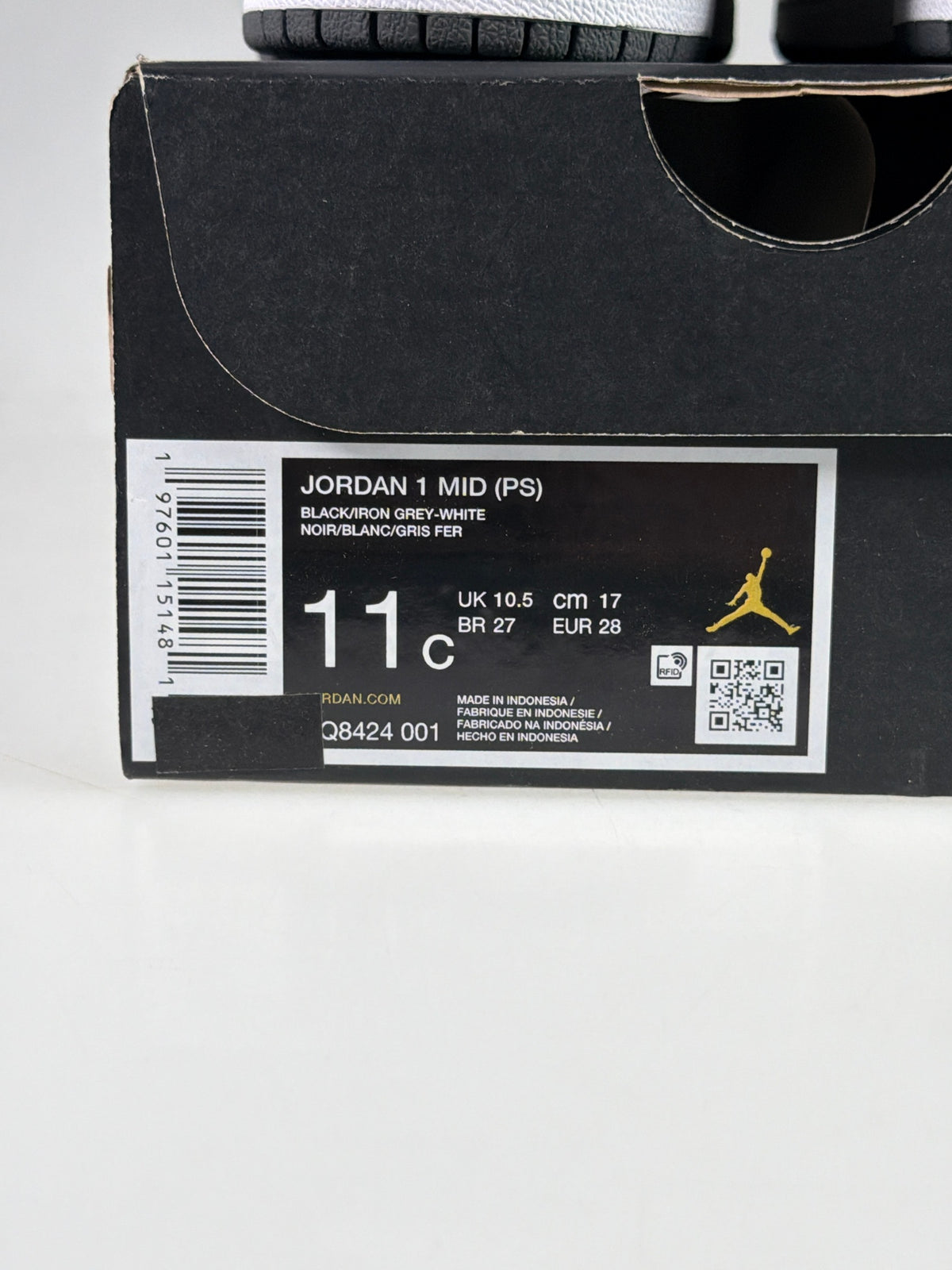 Jordan 1 Mid (PS) - Größe EU 28 #12816