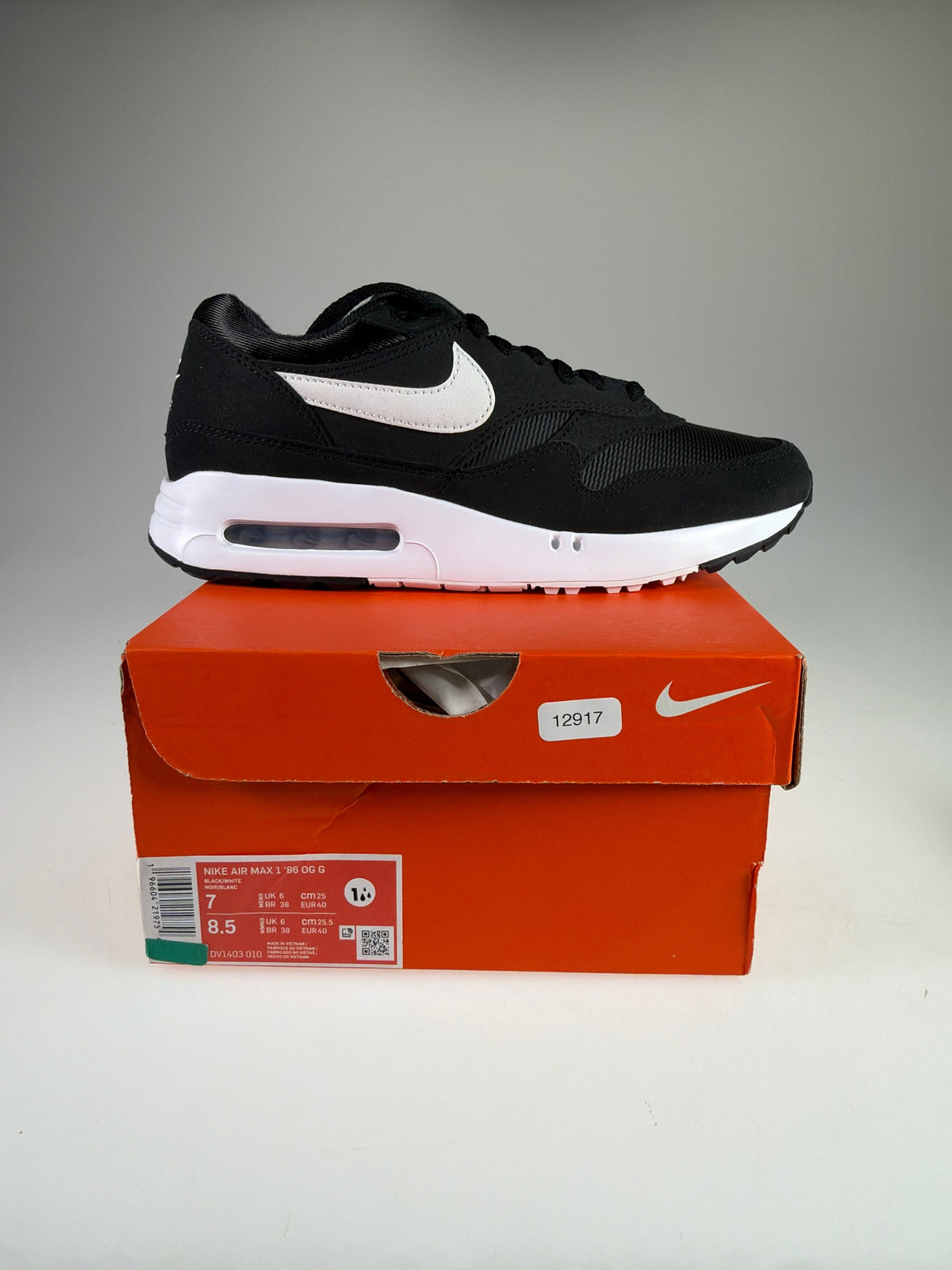 Nike Air Max 1 '86 OG G - Größe EU 40 #12917